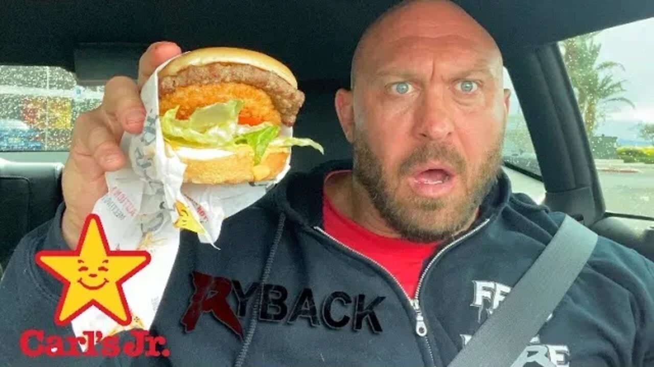 Carls JR BFC Burger Food Review Mukbang Ryback Its Feeding Time