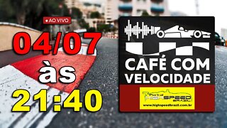 CAFÉ COM VELOCIDADE | GP da Grã-Bretanha e o dia em que a Fórmula 1 brilhou | Ao Vivo