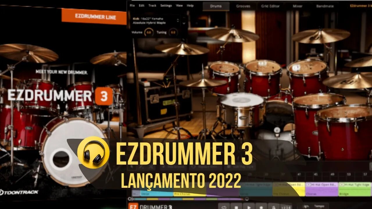 Ezdrummer 3 Lançamento 2022