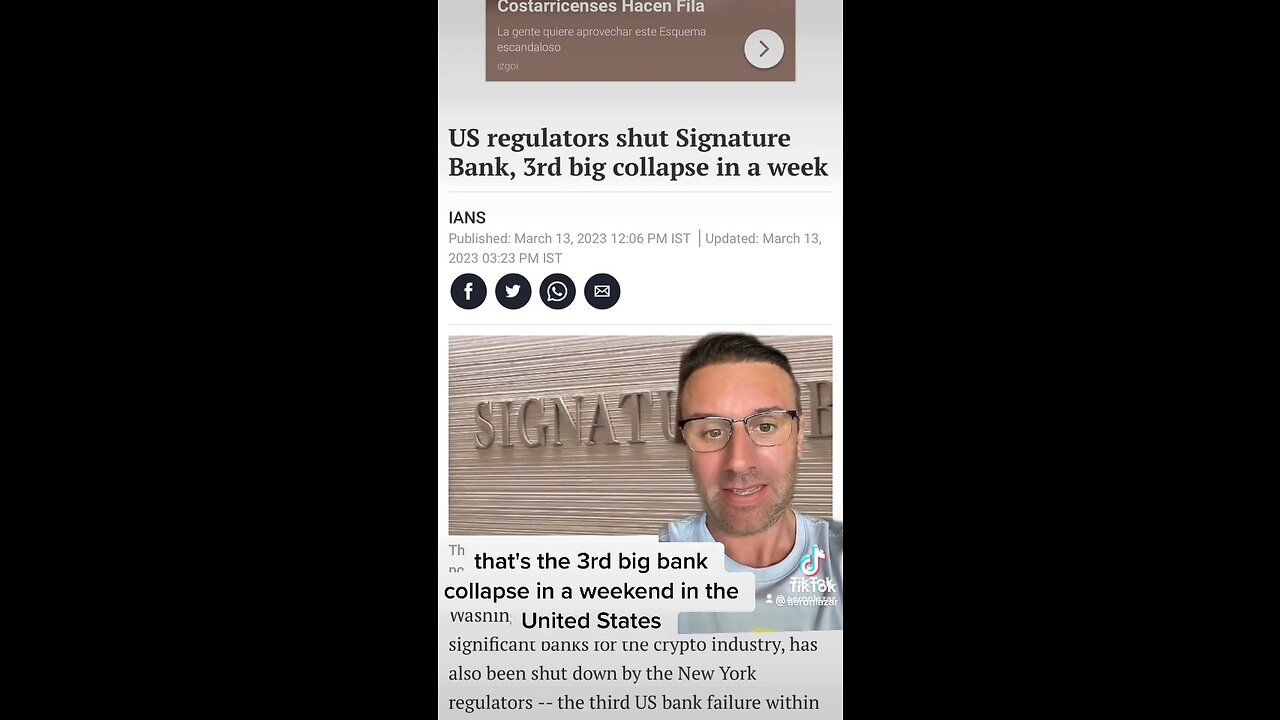 US Regulators Shut Signature Bank...True or Psy Op?