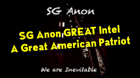 SGAnon LIVE 1.14.23 - Trump - Q ~ The a Great American Patriot