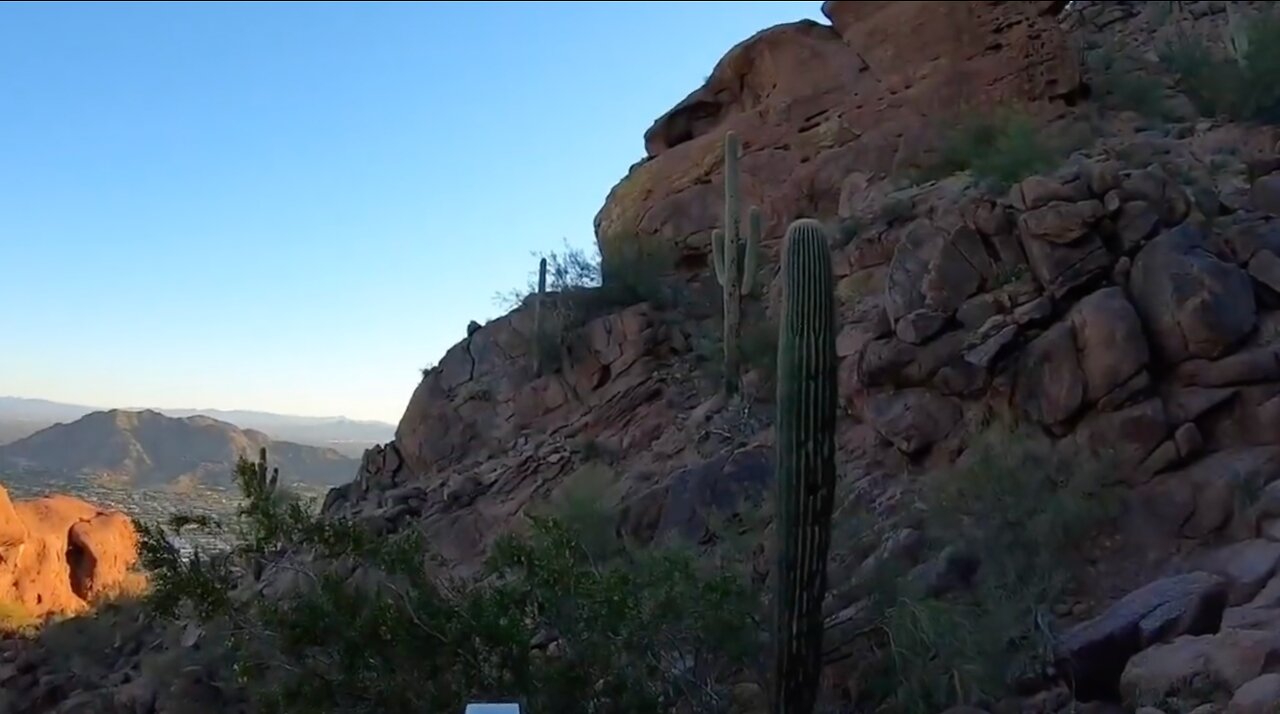 Hike up Camelback Mountain in 3 minutes