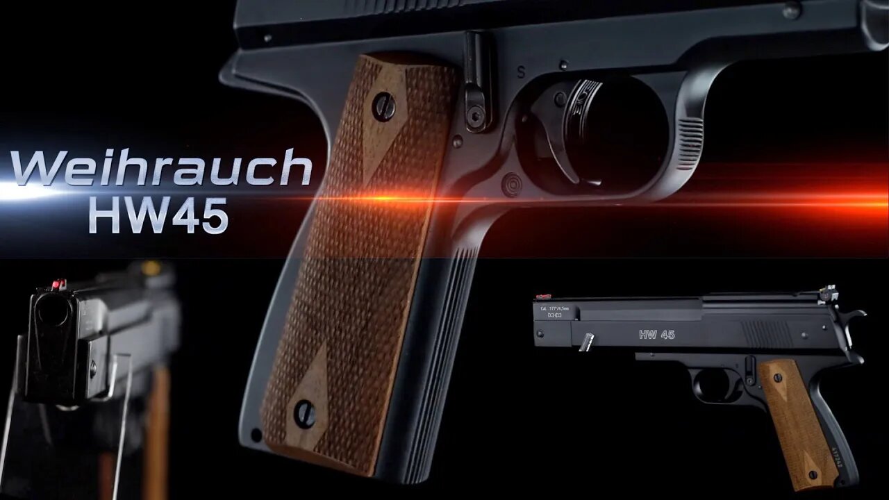 Weihrauch HW45 - This Classic Air Pistol Packs A Punch!