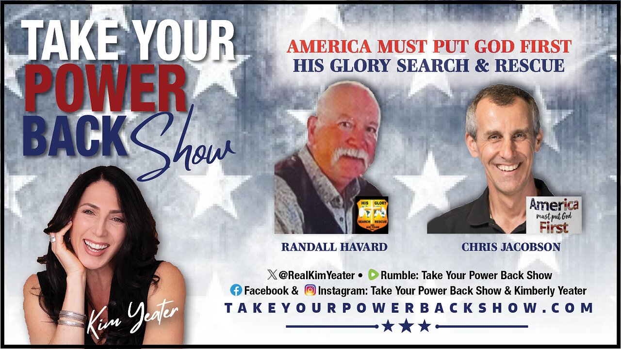 AMERICA MUST PUT GOD FIRST-HIS GLORY SEARCH & RESCUE