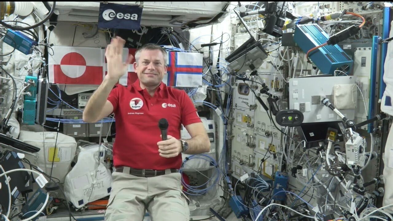 Expedition 70 Astronaut Andreas Mogensen Answers European Student Questions - Dec., 2023