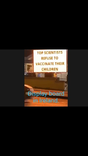 Ireland Billboard~ We need hundreds of these here in the U.S.!!