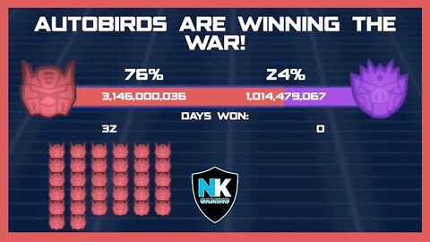Angry Birds Transformers 2.0 - War Pass Day 32 Results + Ultra Magnus In Action