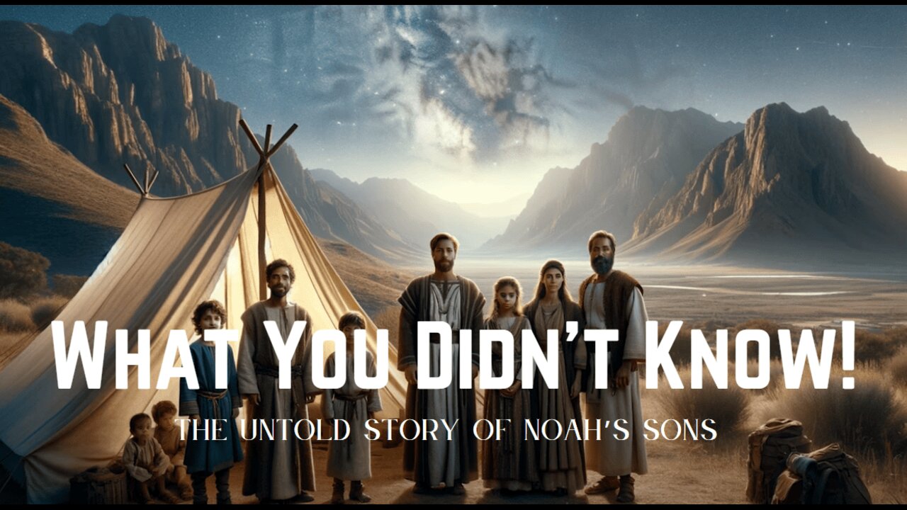 The Untold Story of Noah’s Sons What You Didn’t Know!