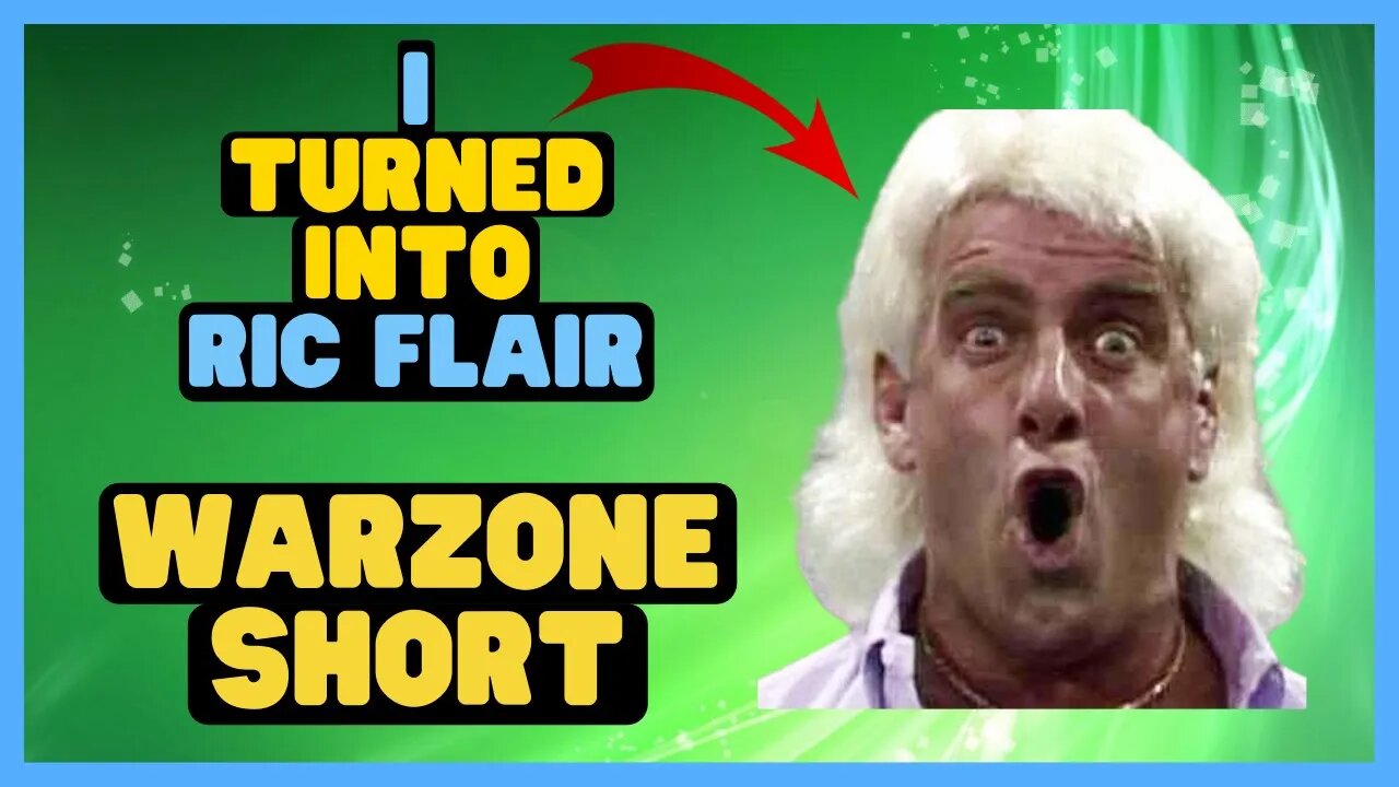 Warzone Shorts | I Turned Into Ric Flair #shorts