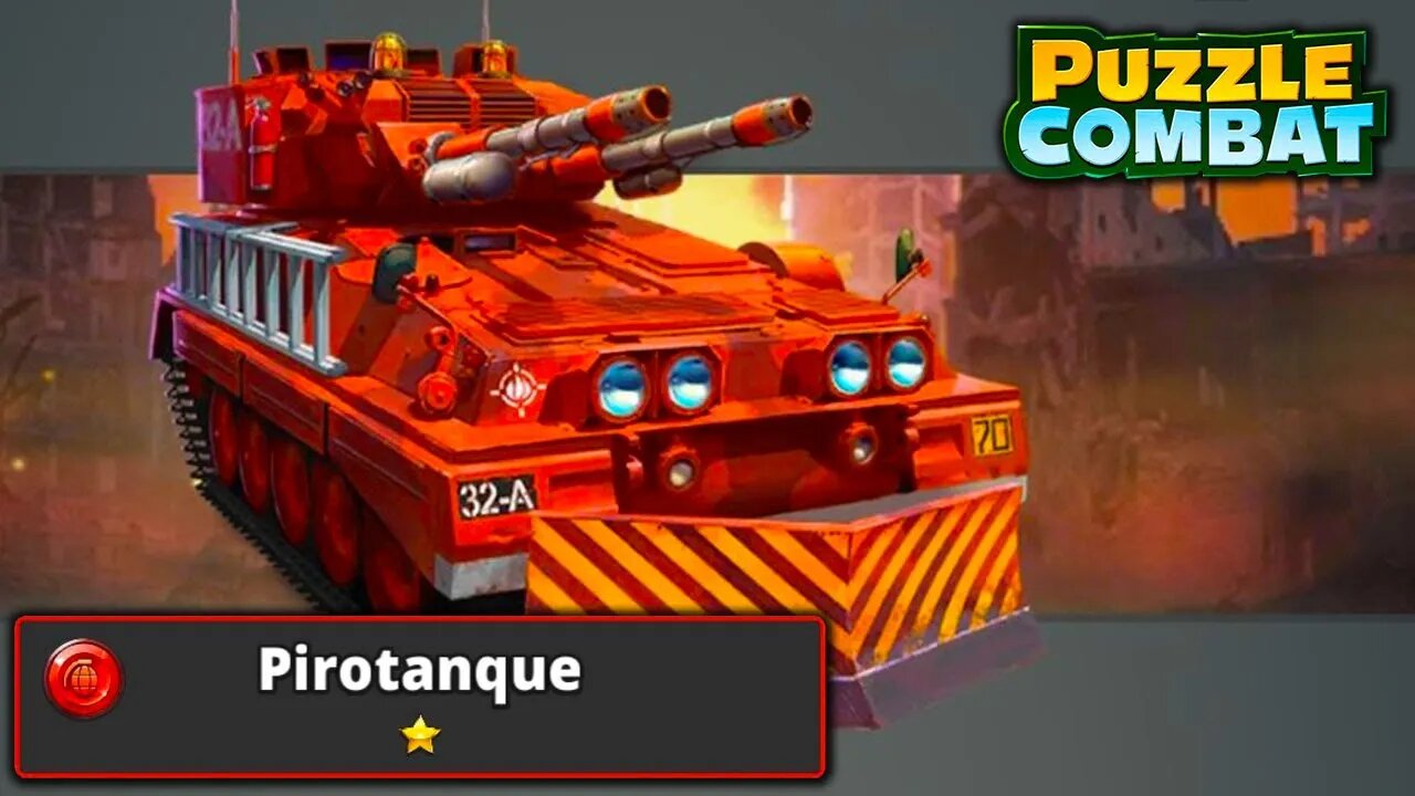 Puzzle Combat | Máquina de Guerra Pirotanque