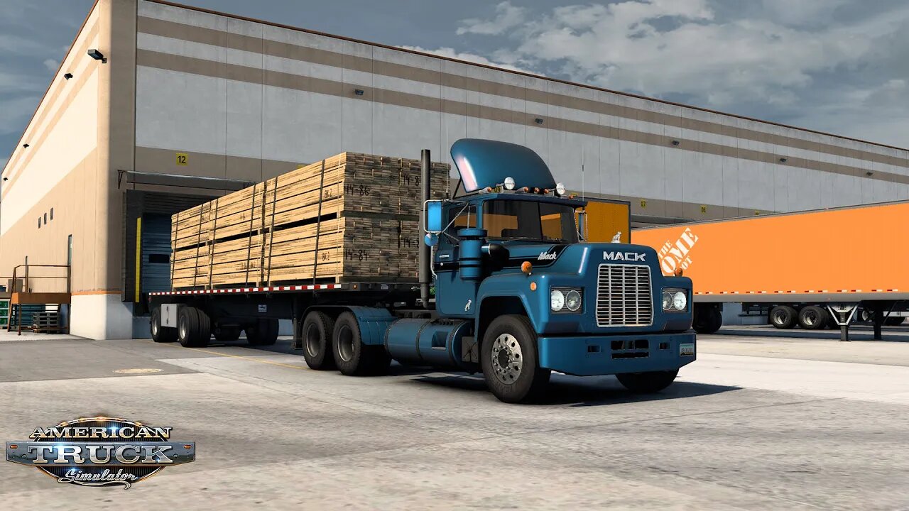 ATS Gameplay | Mack R Series | Cedar City UT to Provo UT | Lumber 31,280lb