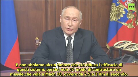 Vladimir Putin si rivolge alla Nazione (sub ita)