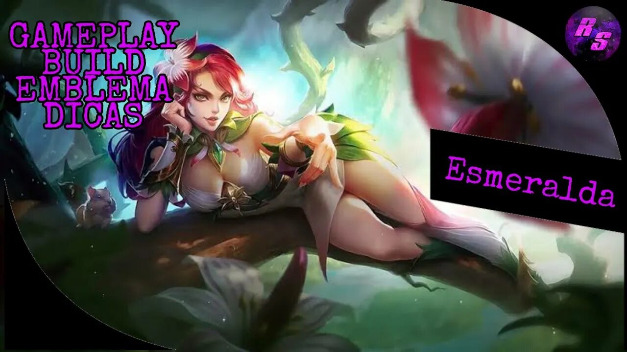 COMO JOGAR DE ESMERALDA • BUILD, EMBLEMAS, GAMEPLAY E DICAS | Mobile Legends