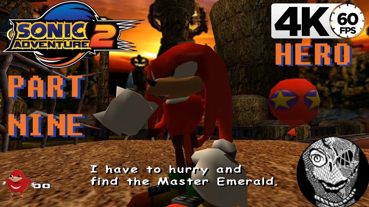 (PART 09) Sonic Adventure 2 4k [Stage 06: Pumpkin Hill] Hero Storyline