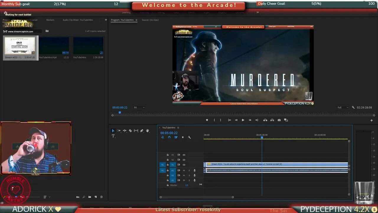 Stream #577 - Edit and Chat kind of night! #editing