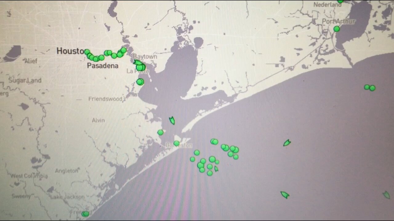 More Cargo Ships Anchored Off Texas!