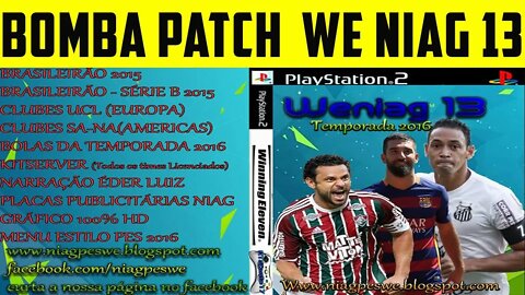 BOMBA PATCH - WE NIAG 13 PS2