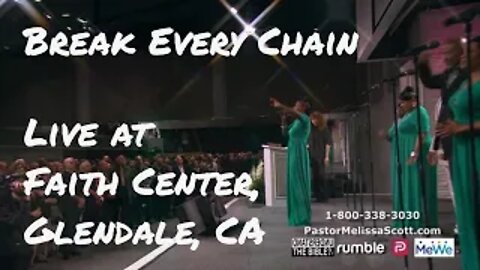 Ray Sidney and Firm Soundation "Break Every Chain" Live at Faith Center, Glendale