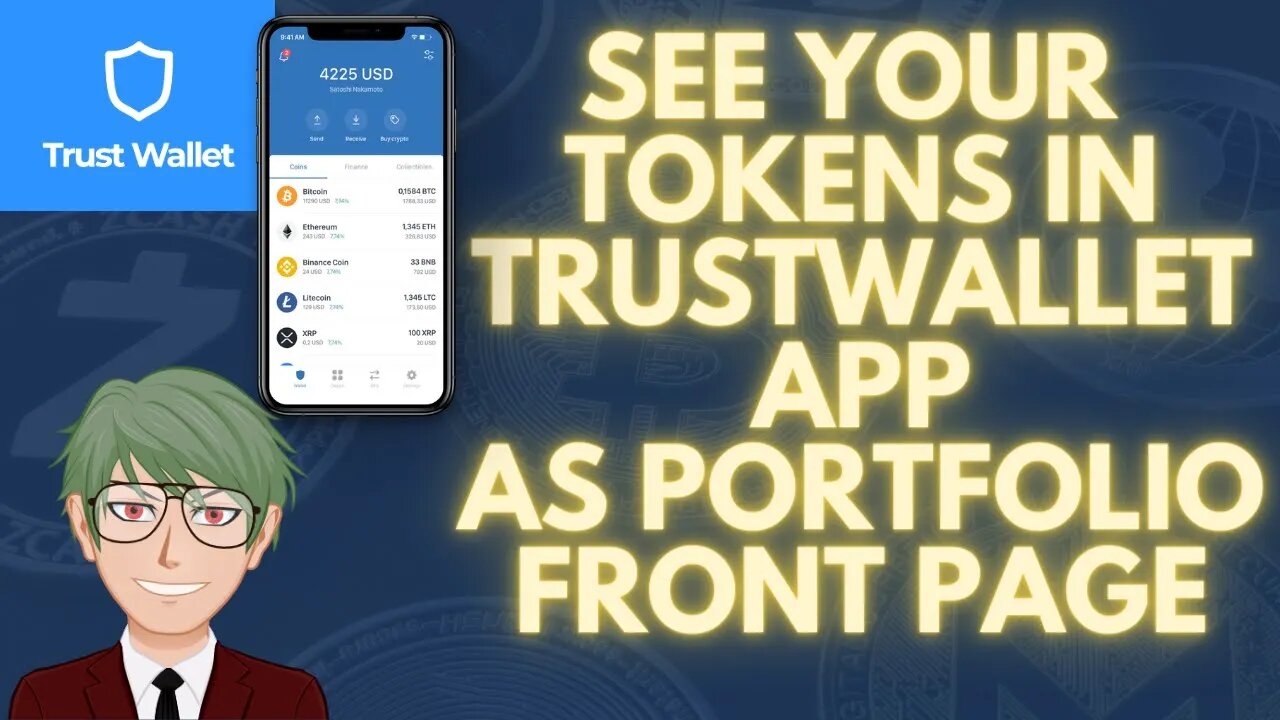 HOW TO ADD AND SEE YOUR CUSTOM TOKEN IN TRUST WALLET PORTFOLIO