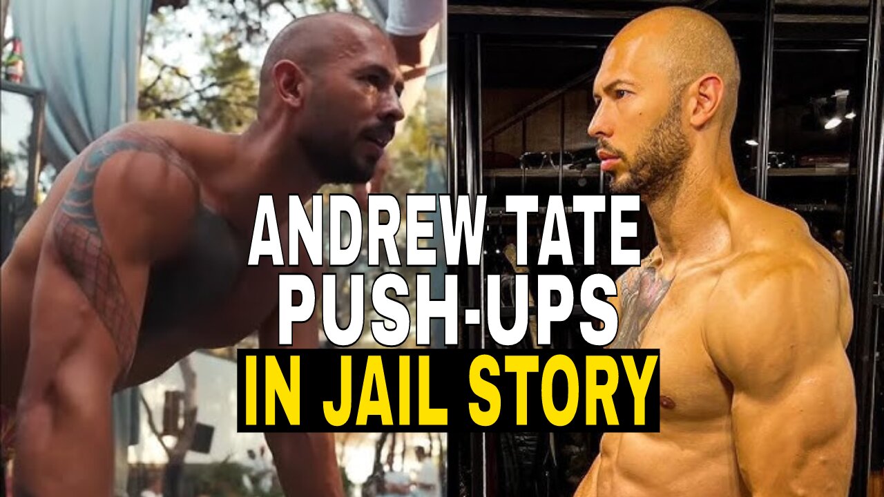 ANDREW TATE DOING PUSH-UPS IN JAIL 😂