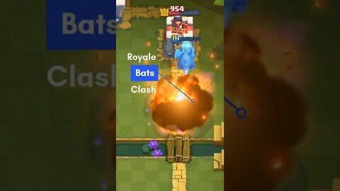 Bats(2) - Clash Royale #shorts