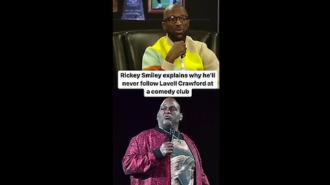 Rickey Smiley will never follow Lavell Crawford