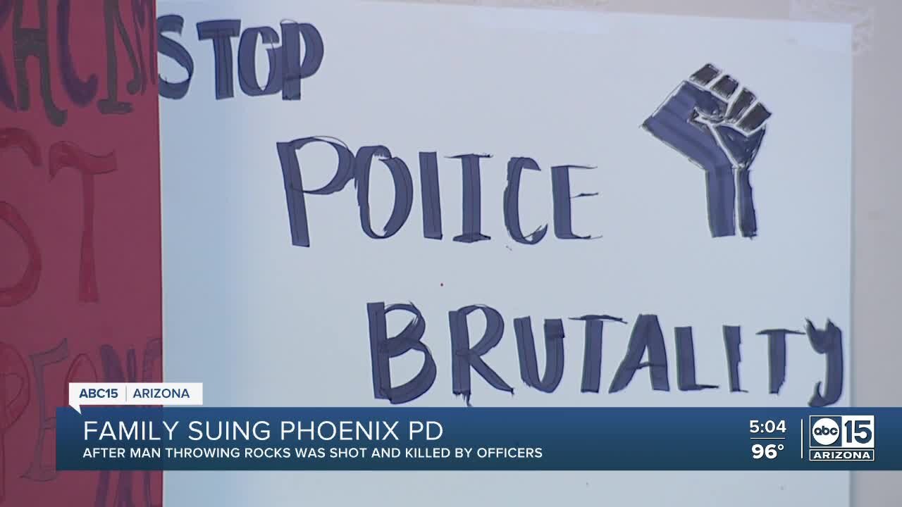Family of man shot and killed by Phoenix police officer seeks $85M in lawsuit