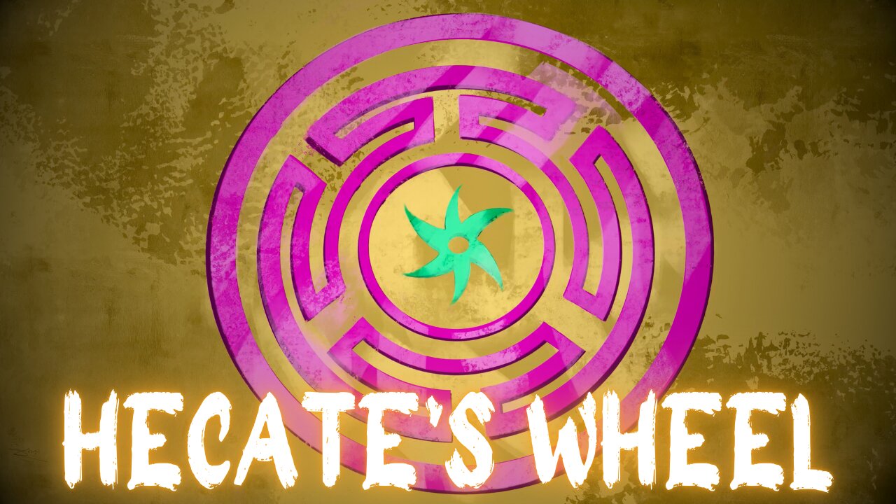 Master the Art of Drawing Hecate’s Wheel in Procreate | Wicca Symbol Tutorial 🎨✨