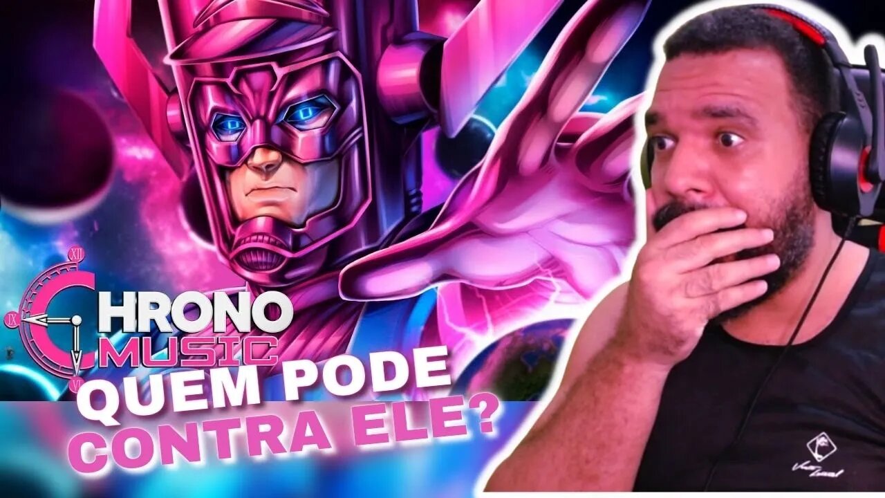 REAGINDO A Galactus (Marvel Comics) - O DEVORADOR DE PLANETAS | Chrono