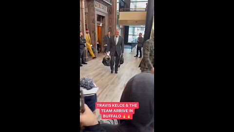 "Frigid Arrival: Kelce and Team Touch Down in New York Town at 4pm"