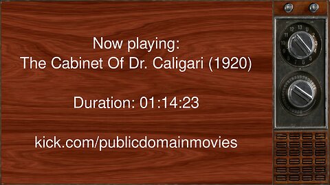 The Cabinet Of Dr. Caligari (1920)