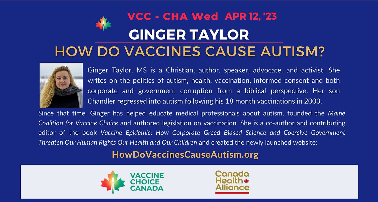 How Do Vaccines Cause Autism? Ginger Taylor