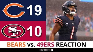 Chicago Bears COMEBACK WIN Over 49ers In Season Opener - Full Reaction