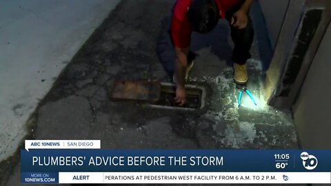 Local plumbers urge preventive measures ahead of storms