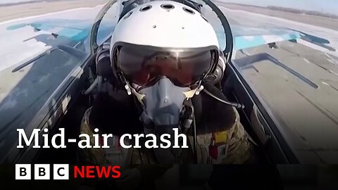 Ukraine war: Fighter ace and two other pilots killed in mid-air crash