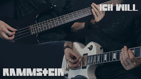 Rammstein - Ich Will - Guitar & Bass cover by Eduard Plezer