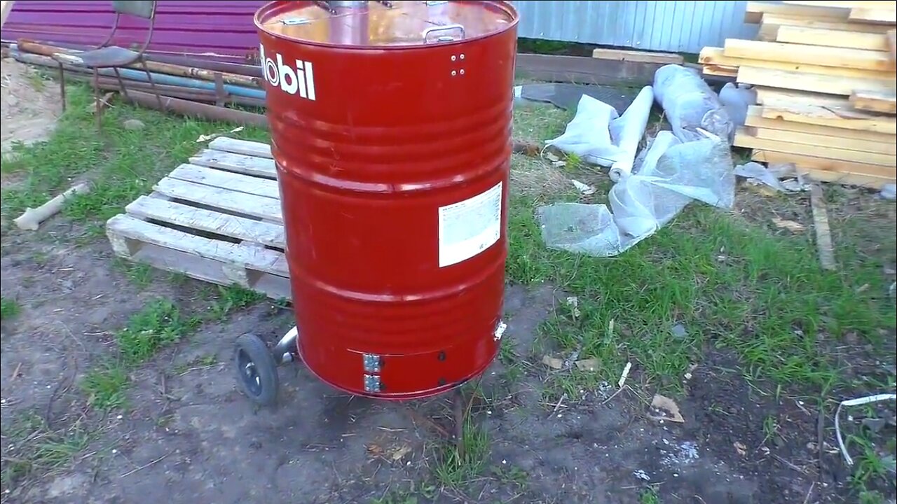 Unleashing Creativity: Repurposing a Car Oil Barrel into Something Extraordinary