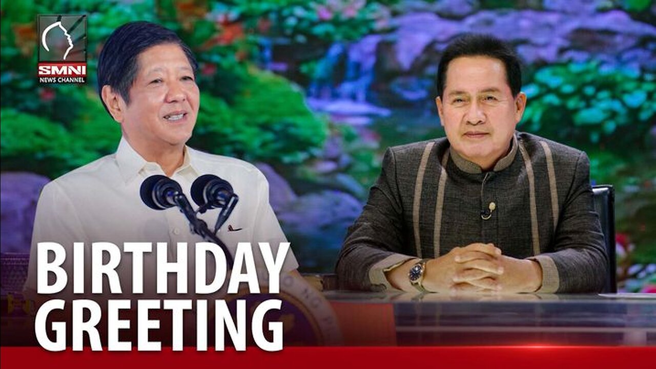 Pastor Apollo greets President Ferdinand 'Bongbong' Marcos on his birthday