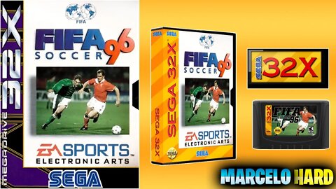 FIFA Soccer '96 - Sega 32x (Demo 1 Minute)