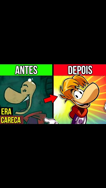 ORIGEM SECRETA de RAYMAN 😵| Rk Play #shorts