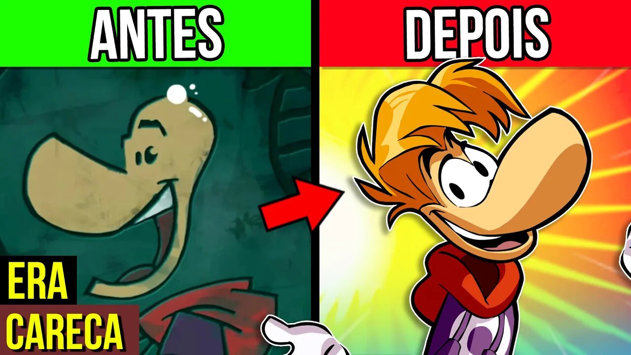 ORIGEM SECRETA de RAYMAN 😵| Rk Play #shorts