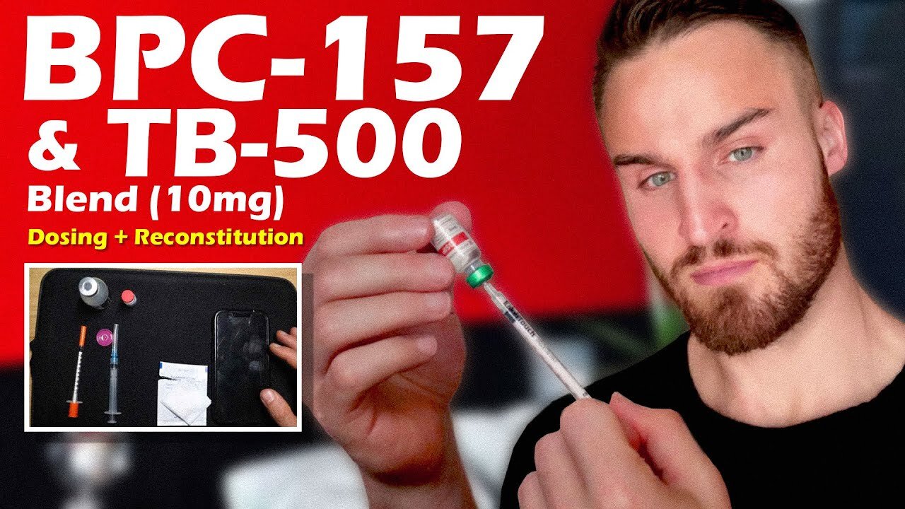 BPC157 + TB500 10mg Blend Dosing, Reconstitution & How To Use This