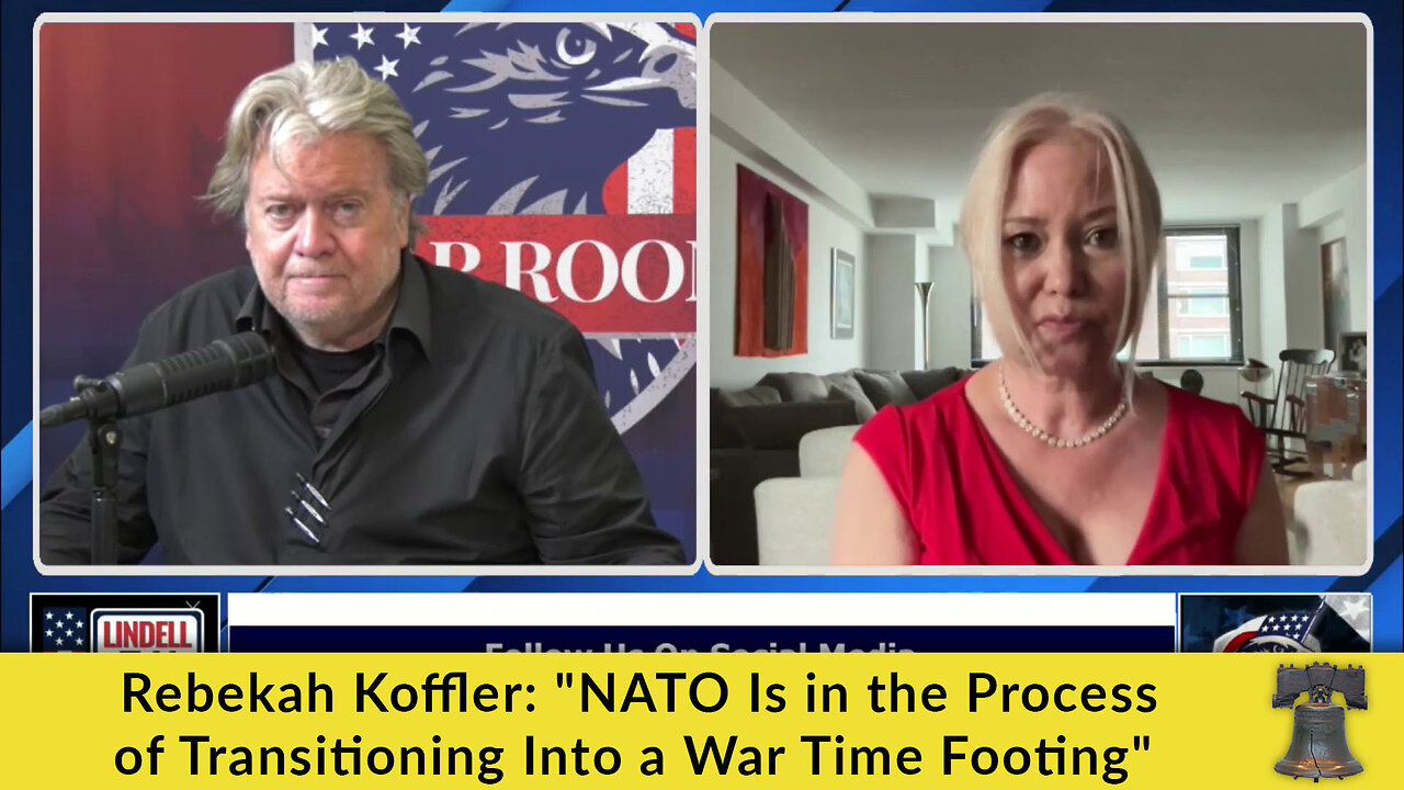 Rebekah Koffler: "NATO Is in the Process of Transitioning Into a War Time Footing"