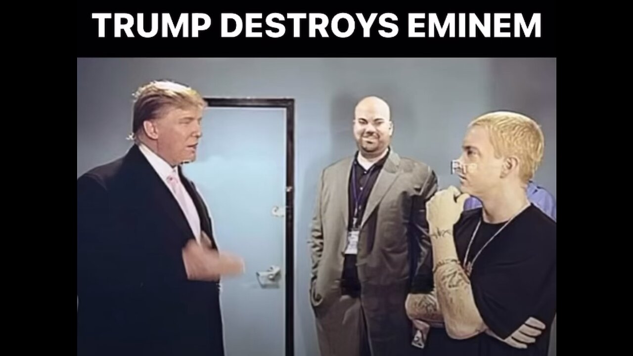 Trump Destroys Eminem