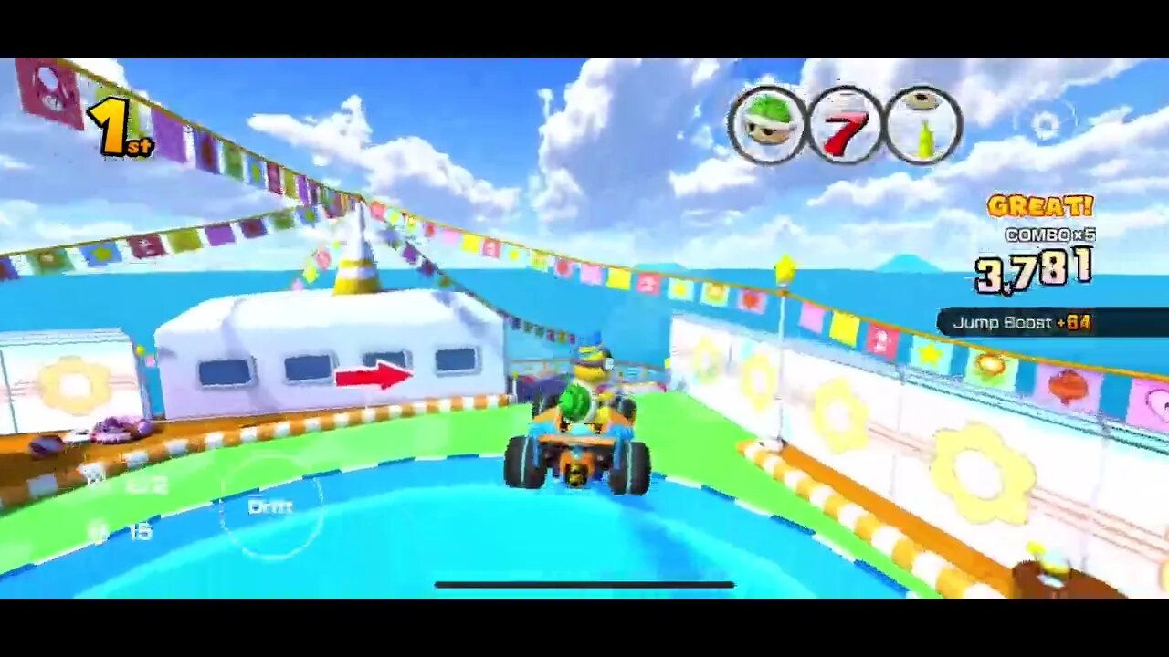 Mario Kart Tour - GCN Daisy Cruiser T Gameplay