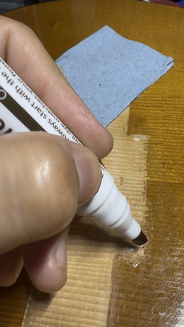 Color matching the top of a guitar