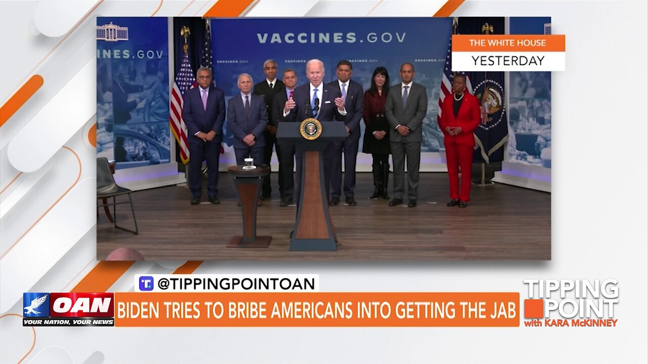 Tipping Point - Biden Tries to Bribe Americans Into Getting the Jab