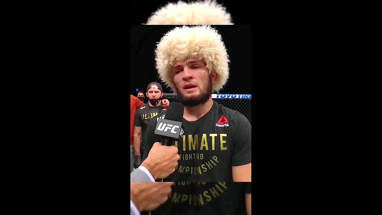 Donald Trump talks about khabib and his Father