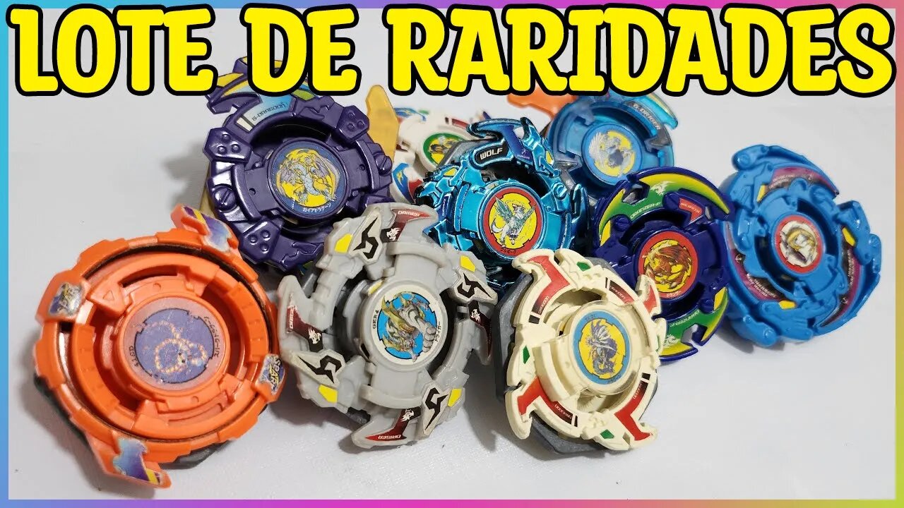 COMPREI UM LOTE de BEYBLADES ANTIGOS & RAROS | Bakuten Shoot Beyblade