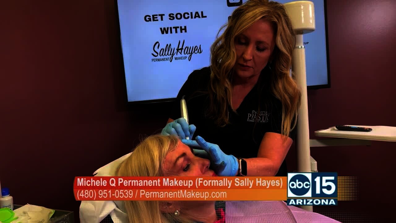 The permanent makeup torch has been passed from Sally Hayes to Michele Q
